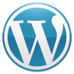 WordPress Logo Blue | A2 Hosting | A2 Hosting