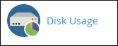cPanel - Disk Usage icon