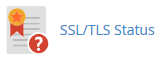 SSL/TLS Status icon in cPanel